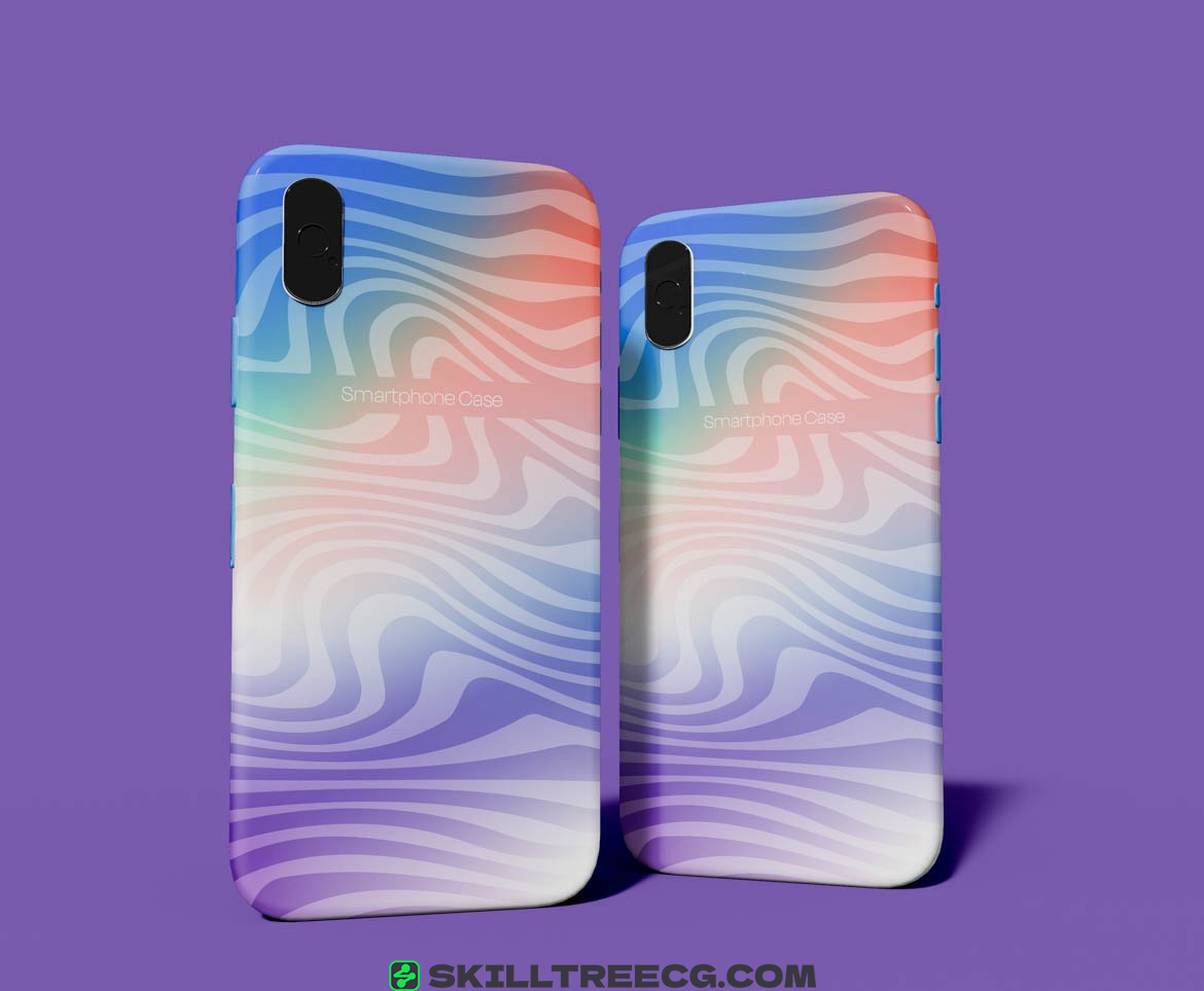 图片[4]-Smartphone Cases Mockup（238770）-技能树